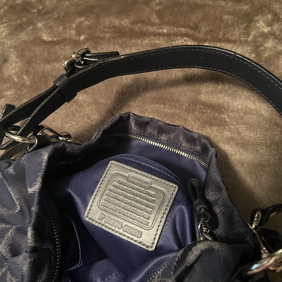 Coach navy bag - Picture 4 of 4